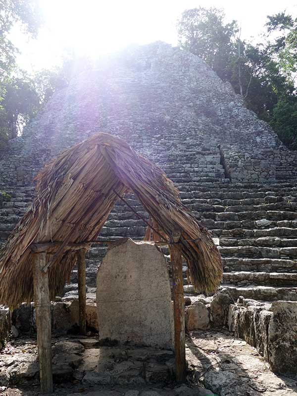 Consider visiting Coba ruins in the early morning to beat the crowds
